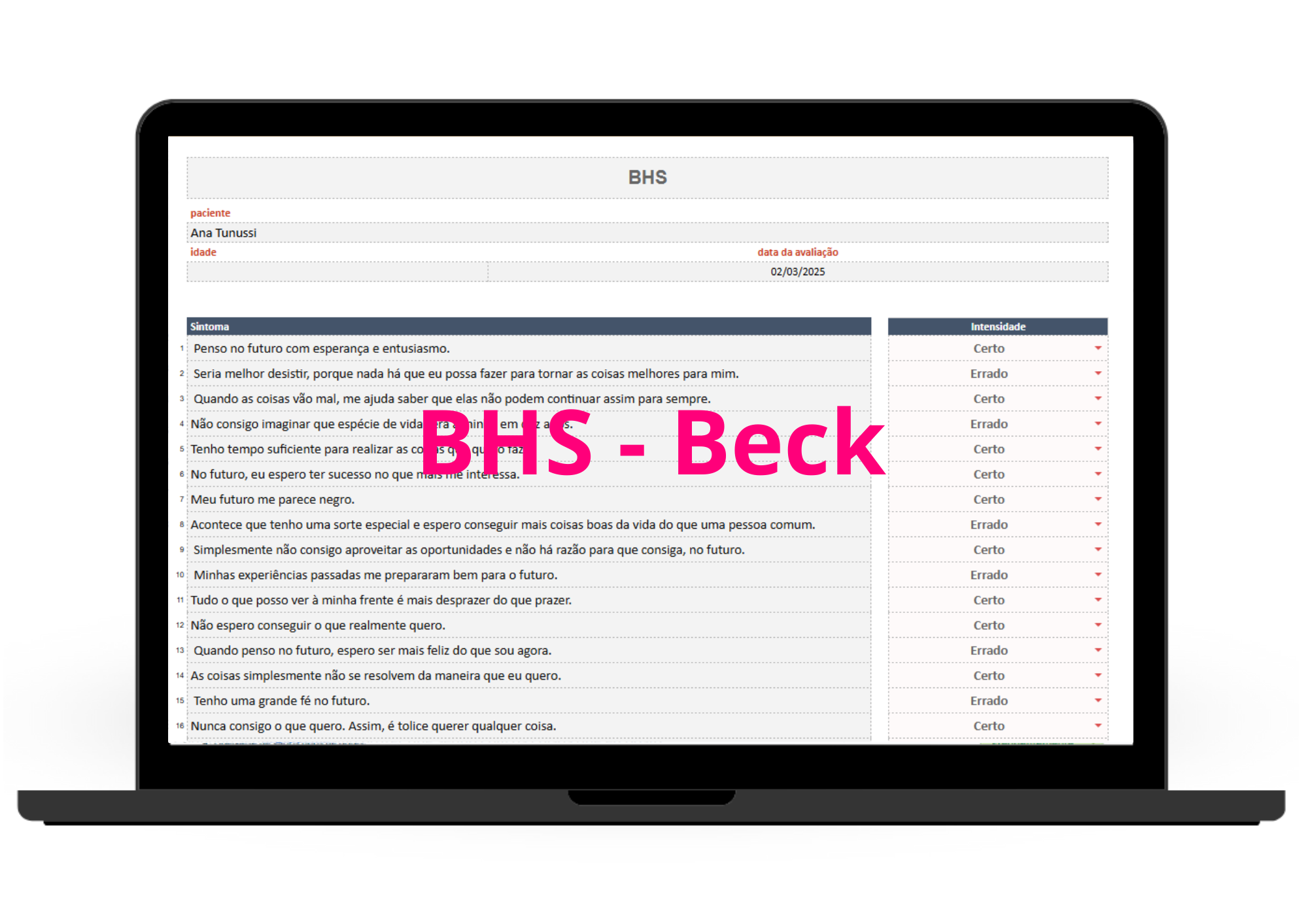 BHS - Beck