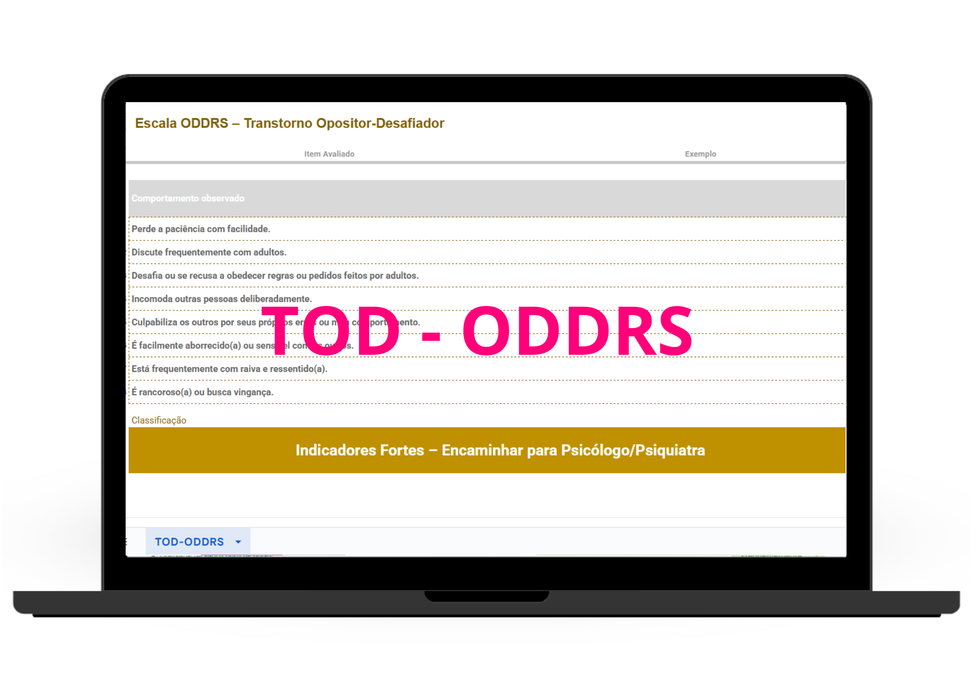 TOD - ODDRS